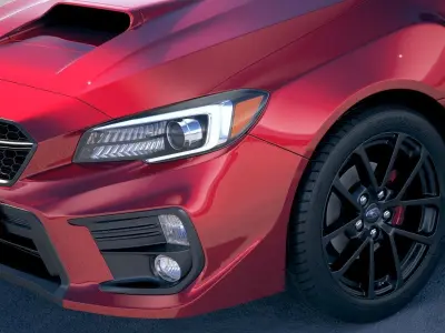 Subaru Impreza WRX 2018 3D model