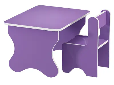  Princess Set of childrens furniture by  sima 3D model