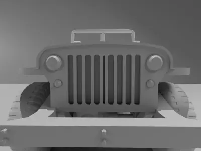car ship 3D model