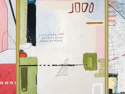 Art Frames 146- Acrylic Canvas Wall Art 3D model