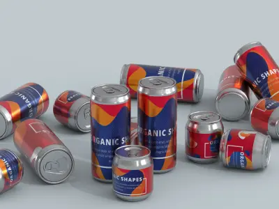 3D Soda Can High Quality Model 3D model