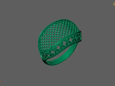 Plain Ring Women Ready STL 3DM Models Womens Rings 3D models 3D print model 32