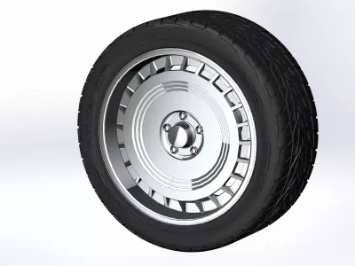 Wheels US Mags El Dorado 22inch for your scale model 3D print model