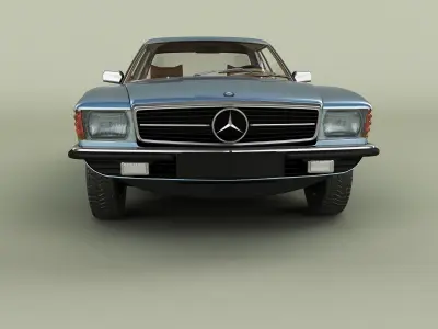 Mercedes-Benz C107 350SLC 3D model