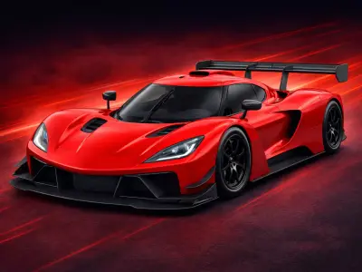  GT style race car  3D print model