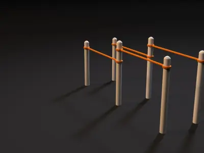 Workout 16 3D model