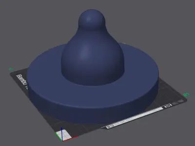 Harlequin Snake - Fantasy - with 3 Heads  3D print model