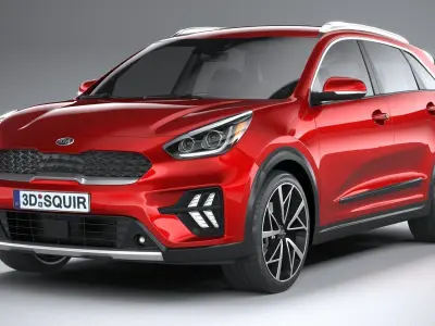 Kia Niro Hybrid 2020 3D model