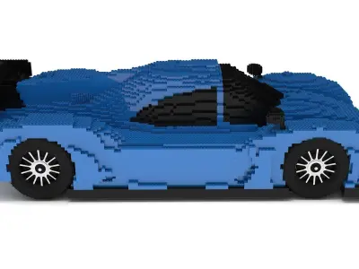 Lego Nova 02 Racing Car 3D model