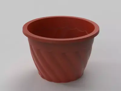 Flowerpot 3D print model