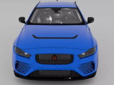 Jaguar XE Project 8 3D model