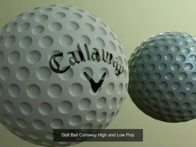 Best Sport Ball Collection High and Low Poly Subdivision ready 3D Model Pack