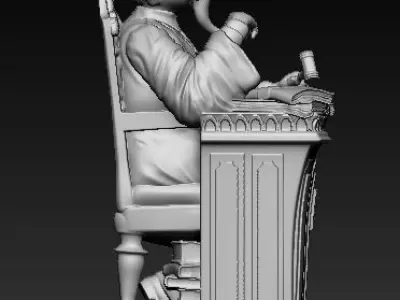 Ganesha Idol 3D Printable model 14 3D print model