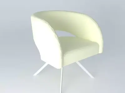 Modern armchair Free 3D model