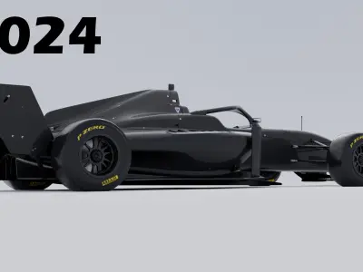 Tatuus t-318 formula regional 3D model