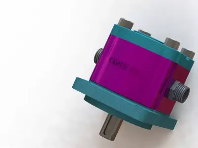 hydraulic pump 3D model