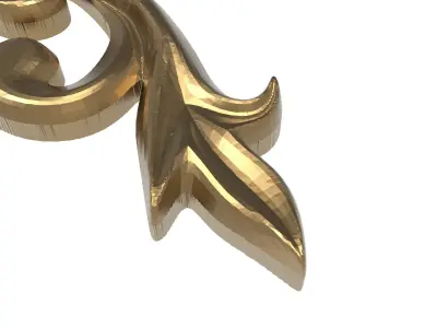  decorative pattern ready for 3D printing 3D model