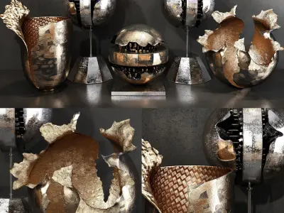 Decor set 55 3D model