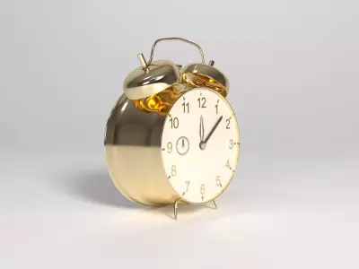 Golden alarm Free 3D model