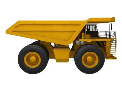 Mining Dump Truck 3D model