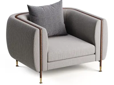 ARMCHAIR BARLOW 3D model