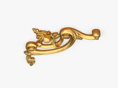 Classic decor ornament 285  3D model