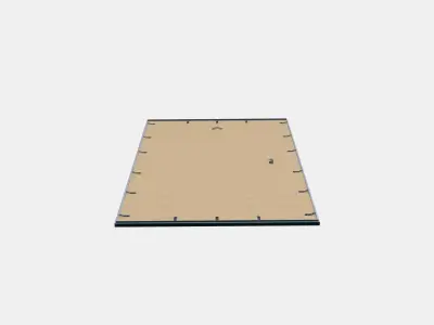 LOMVIKEN Frame 15 Low-poly 3D model