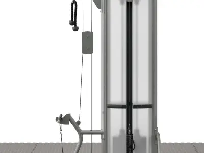 Sports trainer Life Fitness 2 3D model