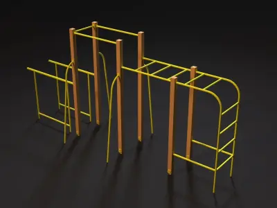 Sports complex 1 3D model