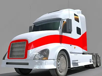 Truck Tractor 05 3D model