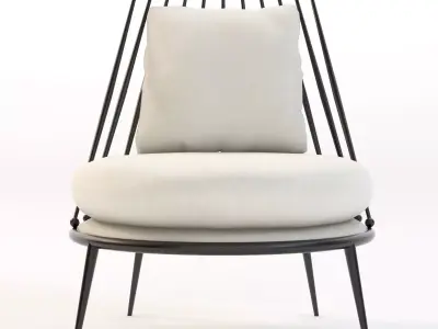 Cantori Aurora Chair 3D model