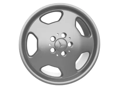 Mercedes monoblock wheel  3D print model