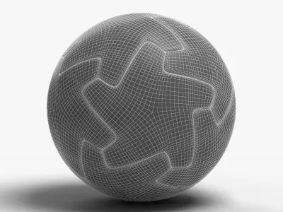 Puma Premier League 25-26 Ball 3D model