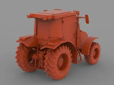 Renault Ares 550 RZ 3D print model