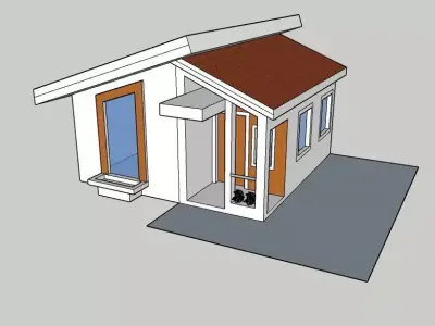 Small Home 3D model purchase