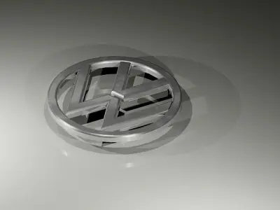VolksWagen Cars logo 3D print model