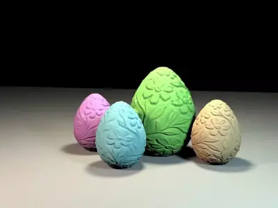 Easter Egg 3D print model