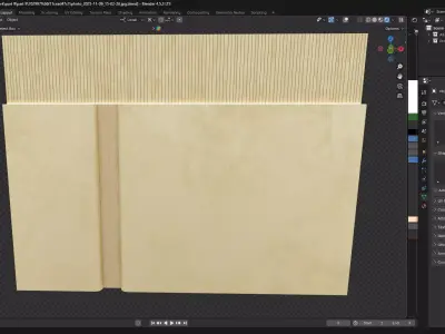 Decorative Wall panel 3D model