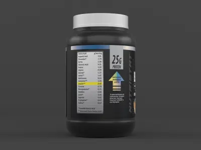Protein Powder 3D model 126