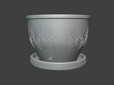 Leafsong Planter Free 3D print model