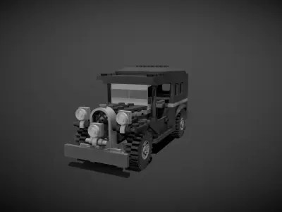 Shanghai Chase Car 3D model