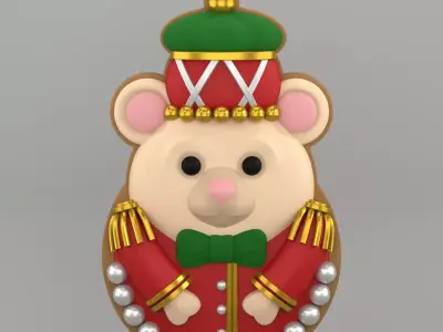 Christmas Gingerbread Cookie 3D print model