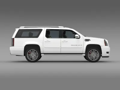 Cadillac Escalade ESV 2013 3D model