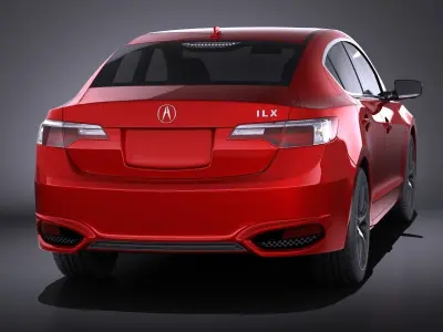 Acura ILX 2016 VRAY 3D model