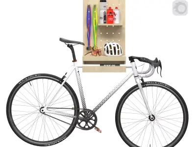 Bicycle storage system 2 3D model