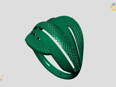 Women Plain Ring STL Models Womens Ring 3dmodels 3D print model 3D print model order