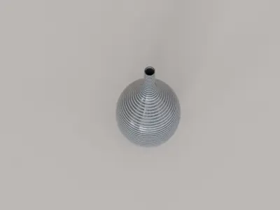 Earthenware Jug 01 Low-poly 3D model