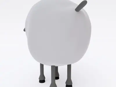 Sheep animal 3d model  3D model