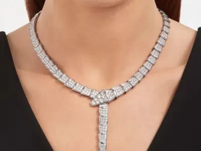 SERPENTI VIPER NECKLACE 3D print model