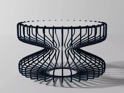 Coffee table 3D model Free 3D model